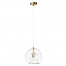 Подвесной светильник Crystal Lux Luisa SP1 Brass/Transparent