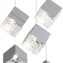 Подвесной светильник DeLight Collection Pyrite 10301P/5 silver