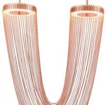 Потолочная люстра DeLight Collection Otero 8608P copper