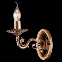 Бра с тремя листьями Crystal Lux Stefania AP1