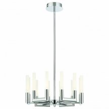 Люстра для натяжных потолков Lucia Tucci Flop Flop 3390.12 Chrome