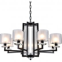 Подвесная люстра Newport ALEXANDRA 4408+1/C black+gold