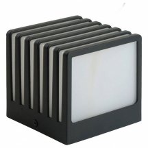 Светильник садово-парковый Feron DH0605, на стену, GX53 230V, черный 51335