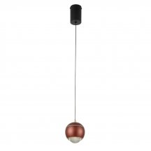 Подвесной светодиодный светильник Crystal Lux Caro SP Led Red
