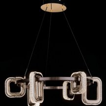 Люстра для натяжных потолков LEON Theona LE7701/6 Grey/Gold