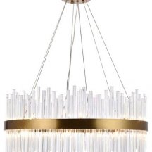 Подвесная люстра DeLight Collection KR1209 KR1209P-12 brass