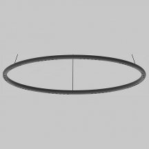 Подвесной светодиодный светильник Italline IT013-6022 black 3000K