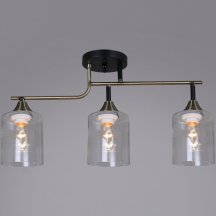 Потолочная люстра Reluce 02312-0.3-03 AB+BK