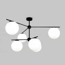 Потолочная люстра Eurosvet Marbella 60147/6 черный Smart