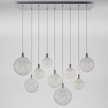 Подвесной светильник Eurosvet Gemini 90353/9 хром