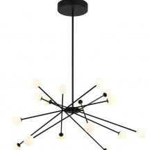 Подвесная люстра MD19001025 MD19001025-16A black