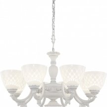 Подвесная люстра AM343837 343837/8 WT+SL Подвесная люстра AM343837 343837/8 WT+SL