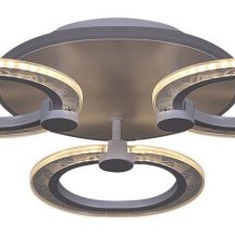 Потолочная светодиодная люстра Reluce 20309-0.3-3+1 WT 57W