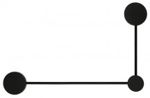 Накладной светильник Wolta Molecule WSL-GX53/13-R