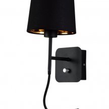 Бра Crystal Lux Pablo AP2 Black/Black-Gold