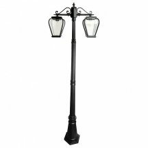 Светильник садово-парковый Feron PL748 столб 60W E27 230V, черный 51278