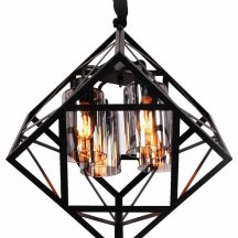 Подвесной светильник Lumina Deco Brutte LDP 11339-4 BK