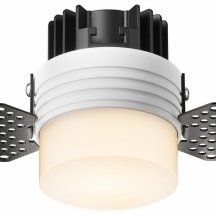 Встраиваемый светильник Maytoni Nude DL065-12W3K-TRS-W