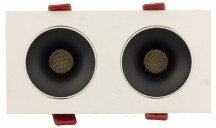 Встраиваемый светильник AM-Group AM480 AM480-2 BK+WH 15,4W