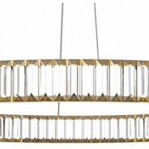 Подвесной светильник Loft IT Crystal ring 10135/1000 Gold