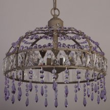 Подвесная люстра Abrasax L.7392-5GR (PURPLE)