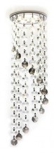 Встраиваемый светильник Ambrella light Crystal K3440 CL/BK/CH