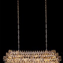 Элитная подвесная люстра LEON Adriana LE6889/1200L GD