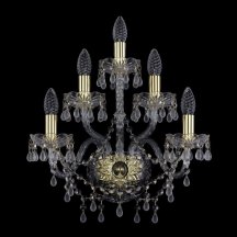 Классический настенный светильник Bohemia Ivele Crystal 1410 1410B/2+2+1/160/G/V0300