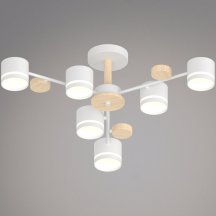 Потолочная люстра Reluce 68730-0.3-06 GX53 WH+WOOD