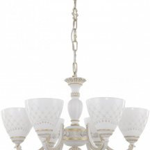 Элитная подвесная люстра Arte Milano AM343837 343837/6 WT+G