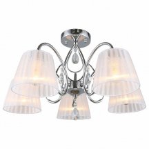 Потолочная люстра Omnilux Cardillo OML-56607-05 с тканевым плафоном