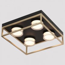 Потолочный светильник iLedex Link 4778-37x37 MBK+SGD