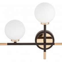 Настенный светильник Lumina Deco Marsiada LDW 6033N-2 BK+FGD