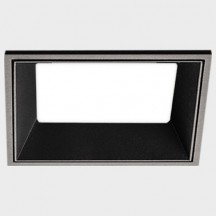 Встраиваемый светодиодный светильник Italline IT06-6019 black 3000K