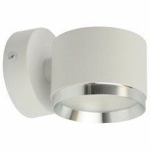 Светильник  настенный Feron HL4598  Barrel DUET 12W, 230V,GX53, белый + хром IP20