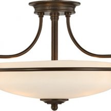 Потолочная люстра Quoizel Griffin QZ-GRIFFIN-SFM-PN