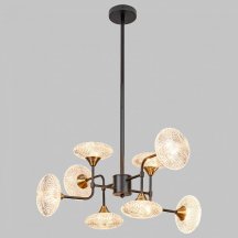 Потолочная люстра Imex MD.1232-8-P-BK+AGD