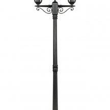 Наземный фонарь Oasis Light QUADRO M lead GLASS 79908MAlgW Bl