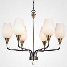 Люстра для гостиной ImperiumLoft Viola-Milk01 181911-26