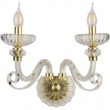 Бра Newport ANNETTE 8622/A mat.soft gold clear