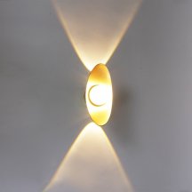 Архитектурная подсветка Reluce 86868-9.2-001JH LED7W BK+GD