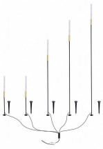 Грунтовый светильник Arte Lamp Muster A1083PA-5BK