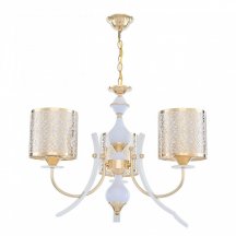 Люстра для натяжных потолков Arte Milano Florentia-6067 306067/3 Wh/Gd