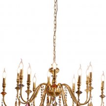 Подвесная люстра HUGO HUGO SP12 GL Подвесная люстра HUGO HUGO SP12 GL