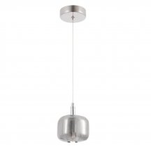 Подвесной светильник Crystal Lux Box SP1 Chrome/Smoke
