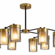 Люстра для натяжных потолков Freya Lora FR5432PL-08BBS