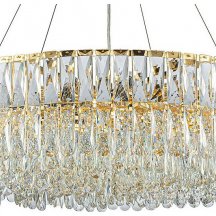Подвесная люстра Indigo Vortice 12050/18P Gold