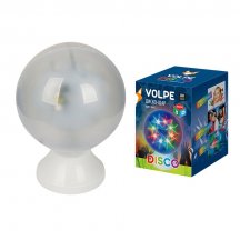 Ночник ULI-Q307 ULI-Q307 4,5W/RGB WHITE ДИСКО ШАР 3D