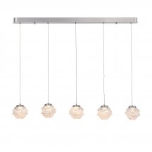 Подвесной светильник DeLight Collection MD25030003 MD25030003-5B chrome/clear