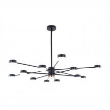 Потолочная люстра APL LED Ferrara 3307.6296-12 Black